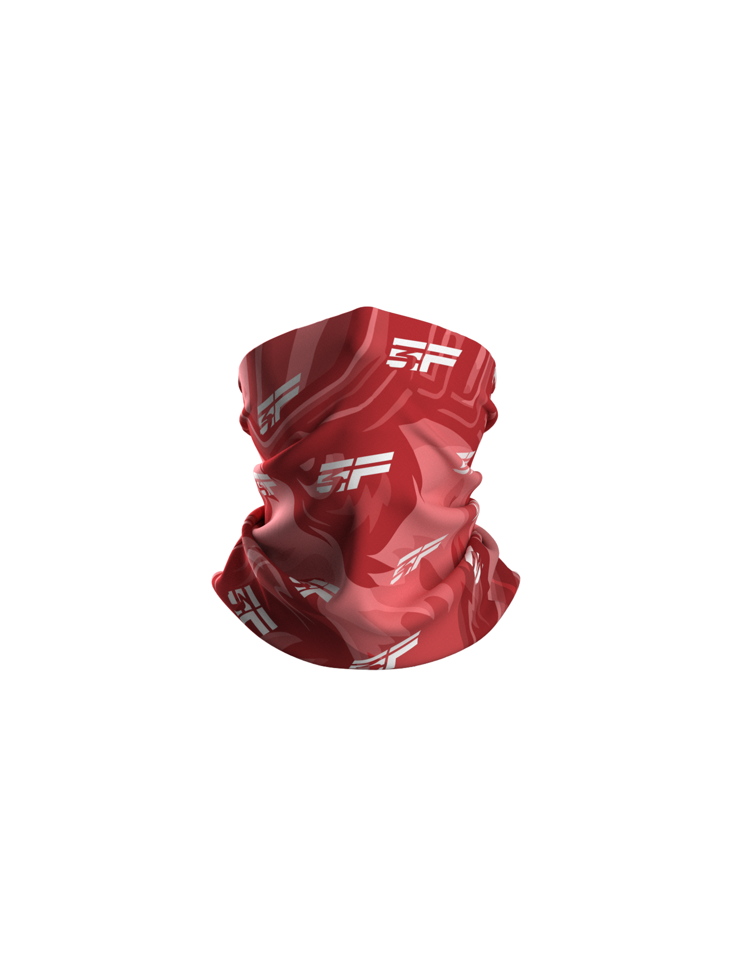 Red Buff Mask Red Face/Dust Mask – Three-F
