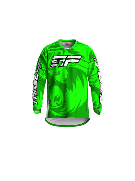 Green Panda Off-Road Jersey