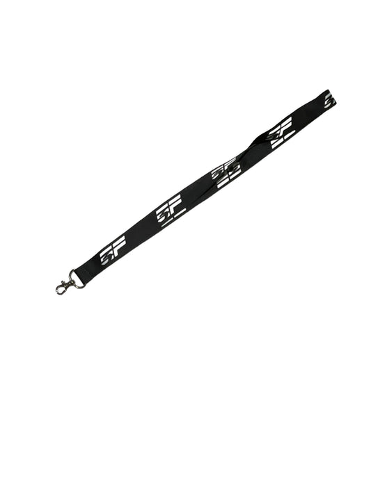 3F Lanyard - Black / White