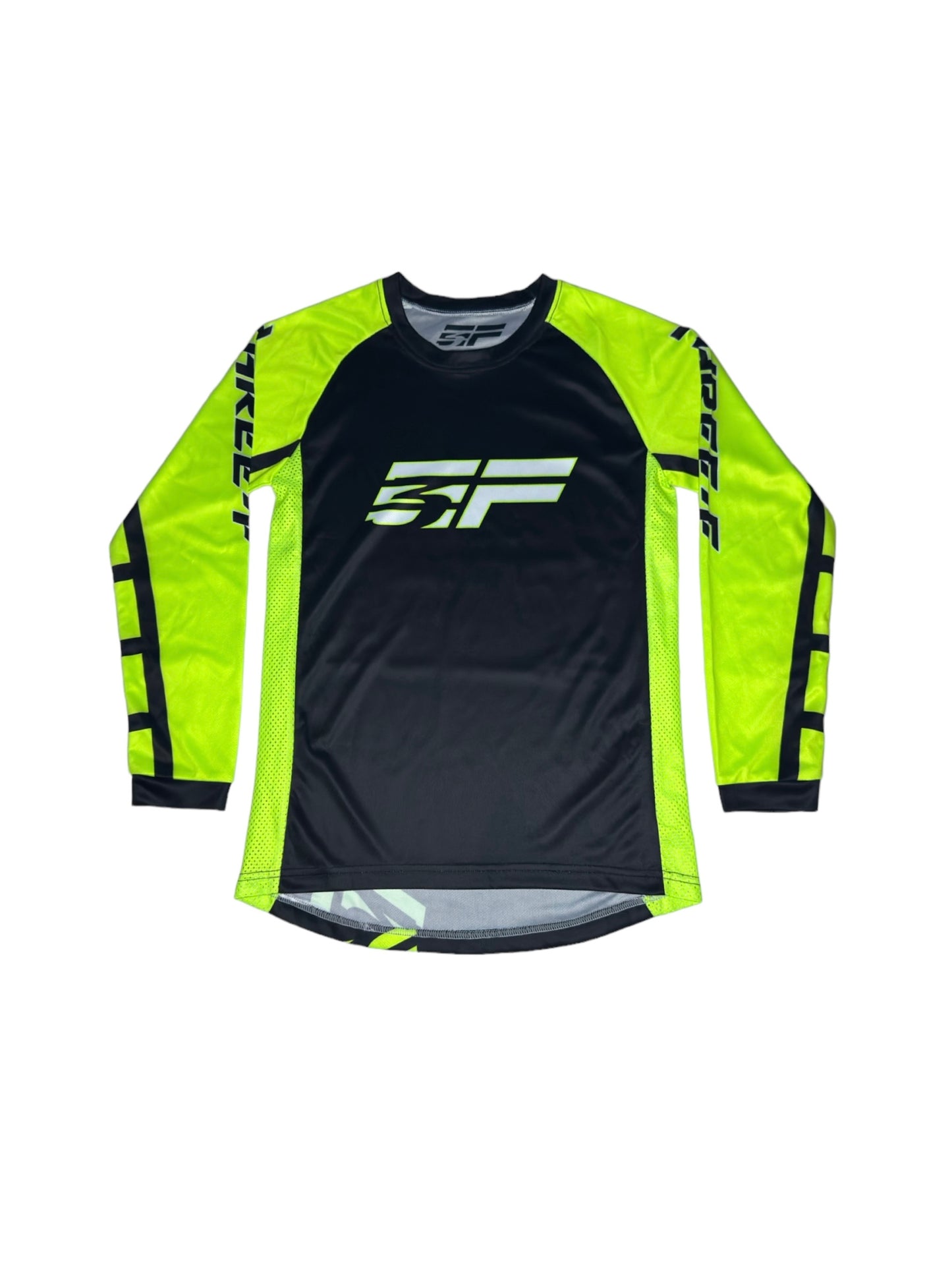 Neon Yellow & Black Off-Road Jersey