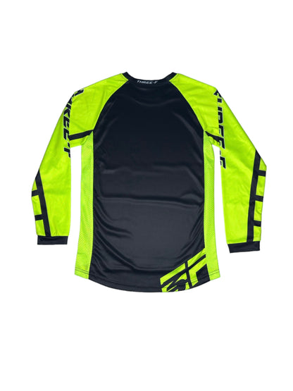Neon Yellow & Black Off-Road Jersey